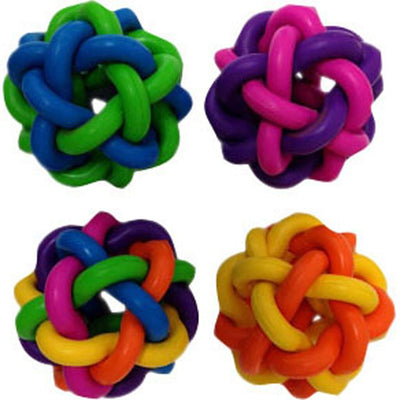 Multipet Ruff Enuff Nobbly Wobbly Rubber Ball