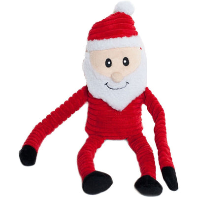 Zippypaws Holiday Crinkles Santa