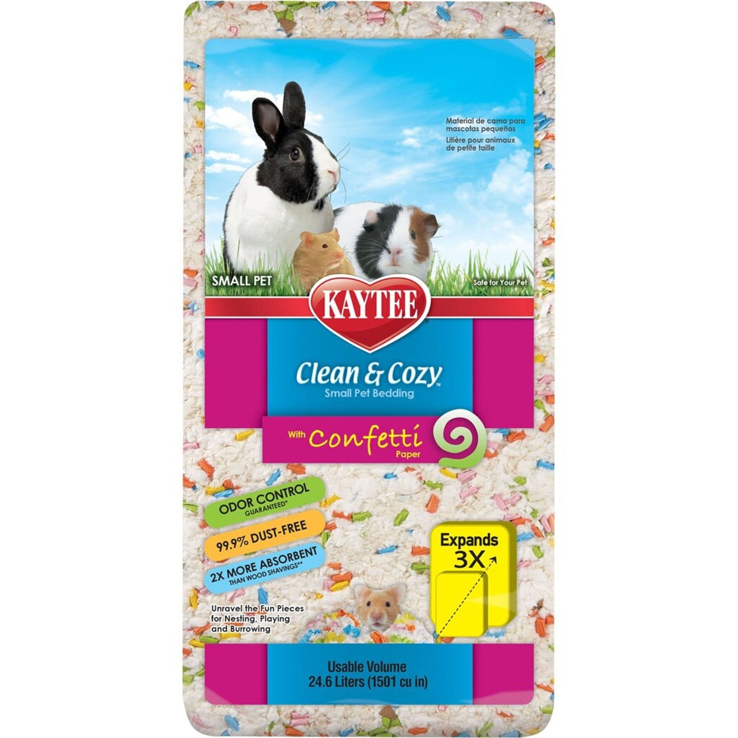 Clean & Cozy Small Pet Bedding