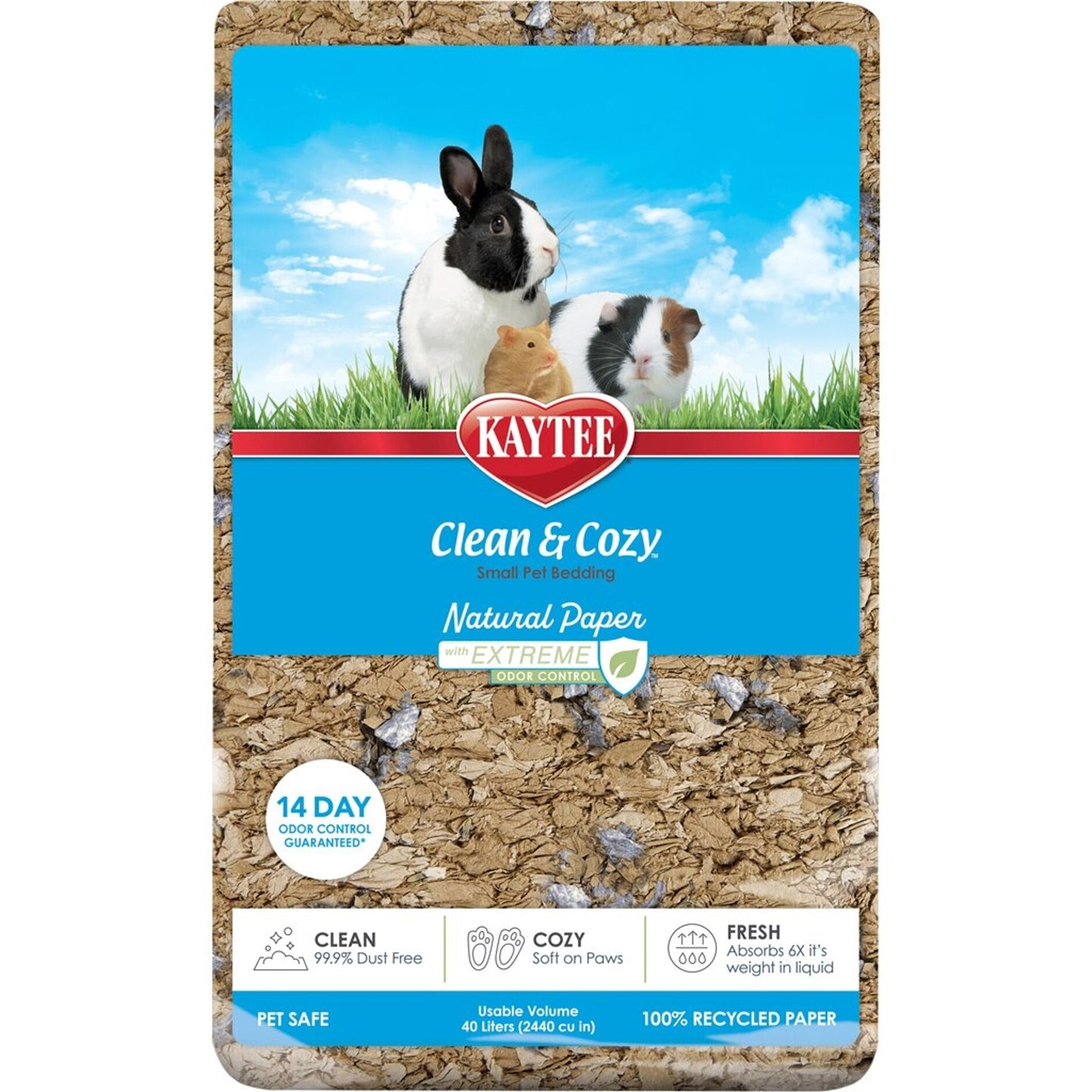 Clean & Cozy Extreme Odor Small Pet Bedding