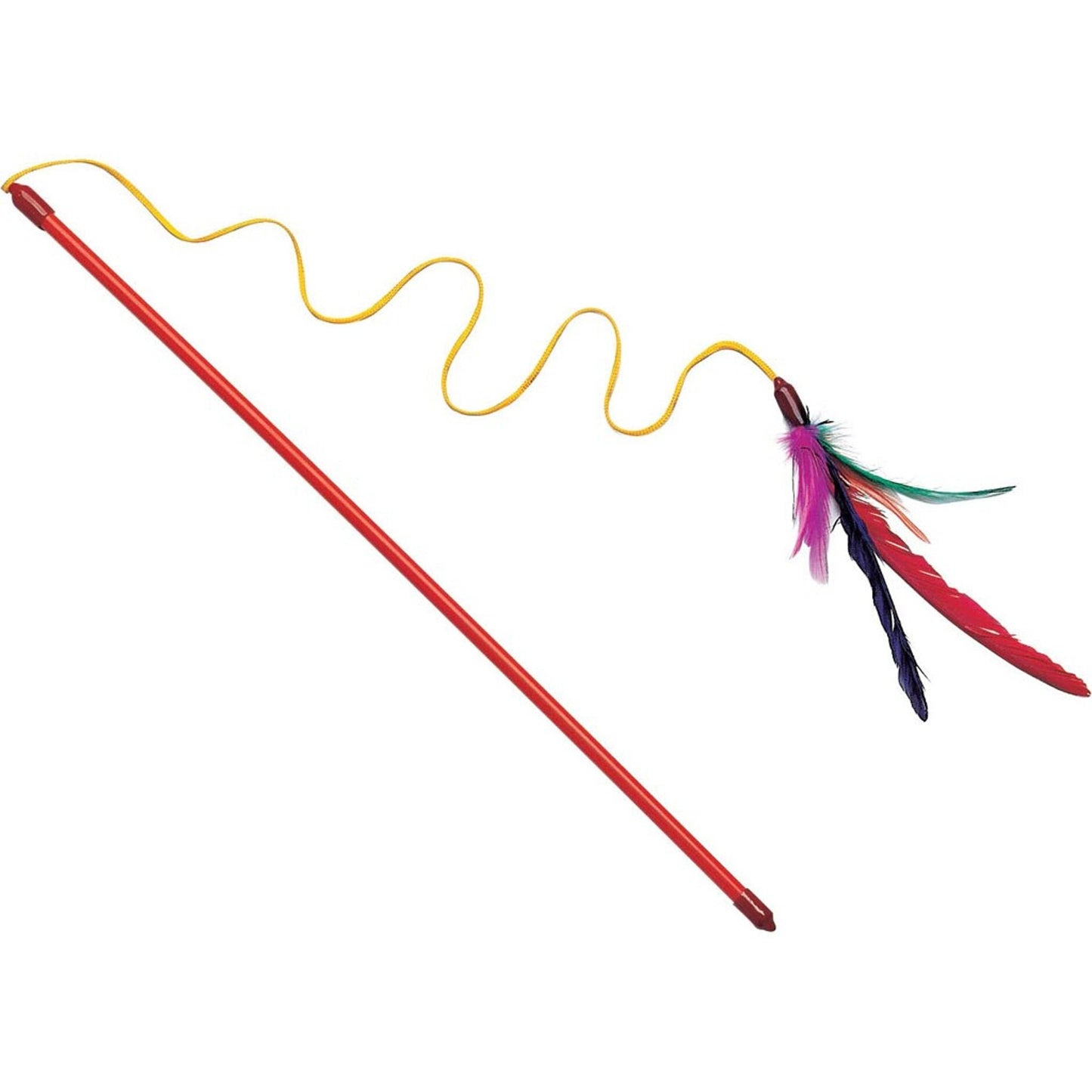 Spot Feather Dangler Teaser Wand