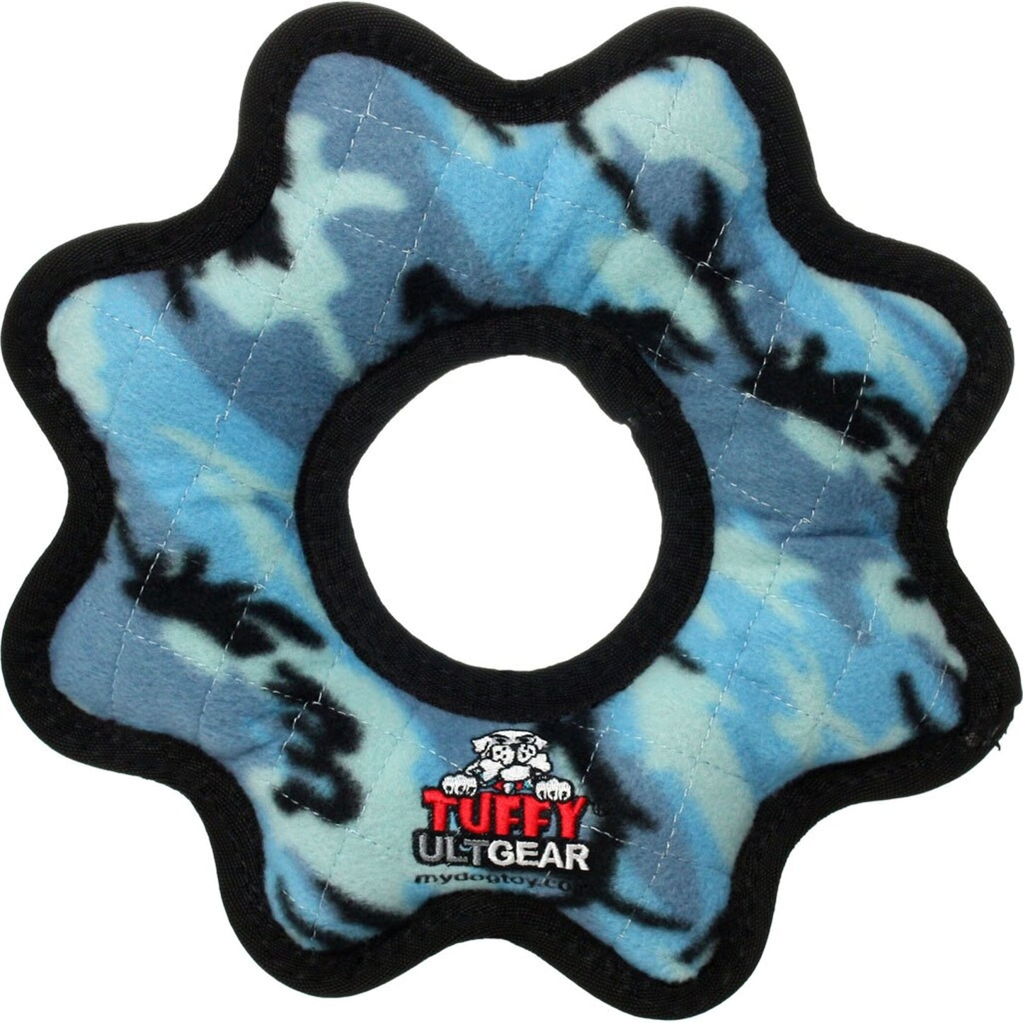 Tuffy Ultimate Gear Ring Durable Soft Dog Toy