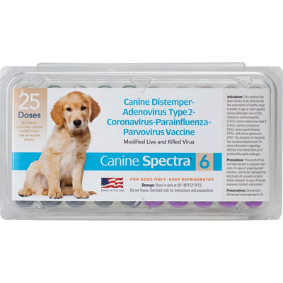 Canine Spectra 6 Dog Vaccine W/O Syringe