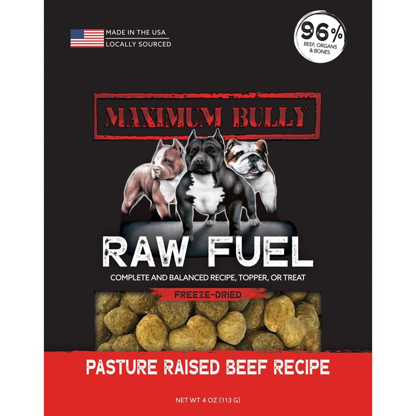 Maximum Bully Raw Fuel Treats