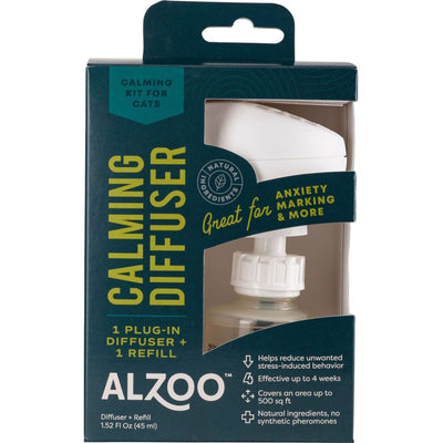 Alzoo Plant-Based Calming Diffuser Kit Cat