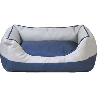 Sleep Zone 2 Tone Plush Bed