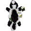 Godog Flatz Skunk Squeaky Plush Flattie Dog Toy