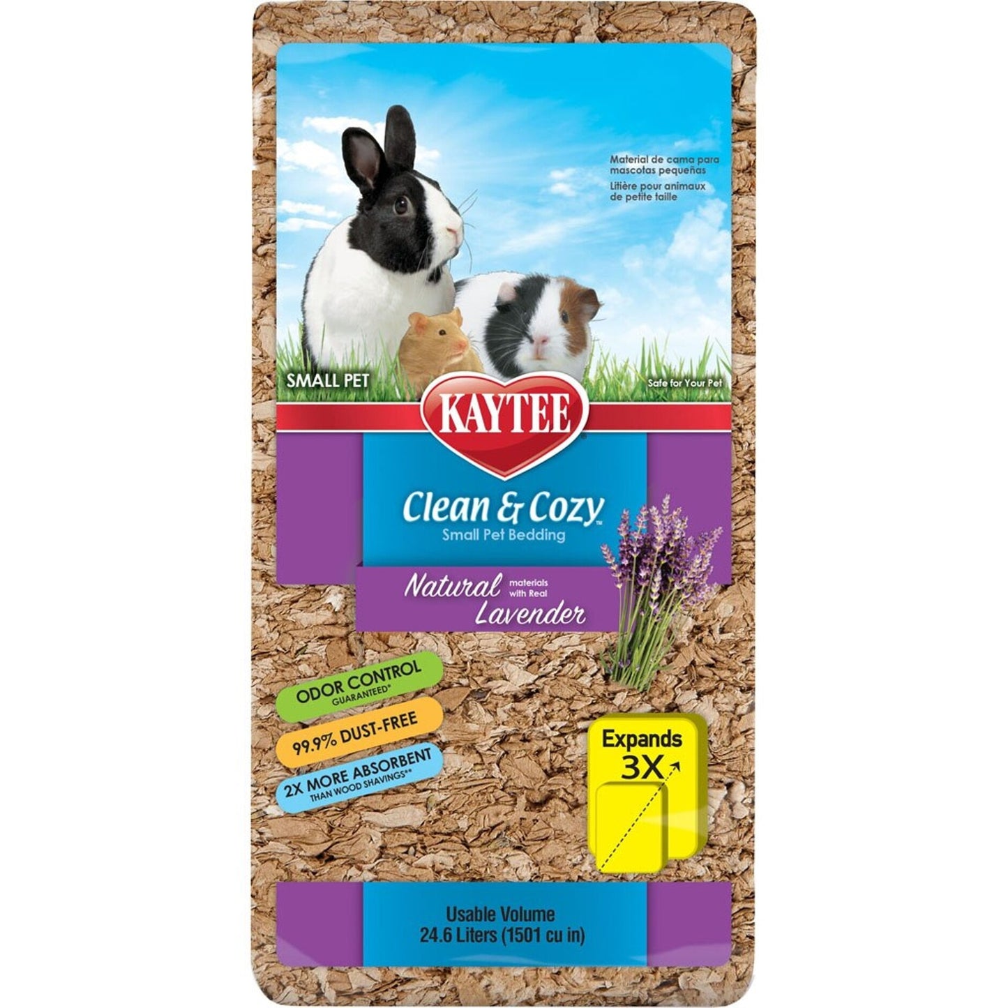 Clean & Cozy Natural Small Pet Bedding