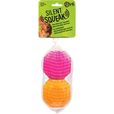 Godog Silent Squeak Ball Dog Toys