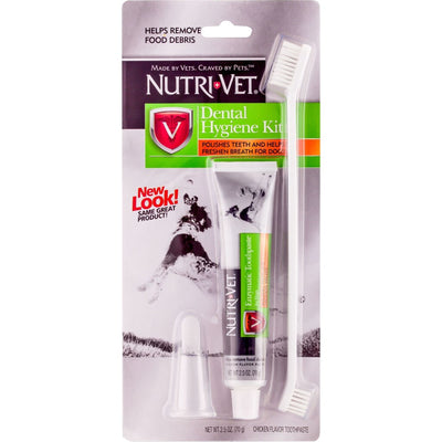 Nutri-Vet Dental Hygiene Kit For Dogs