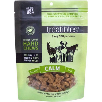Treatibles Hemp Wellness Hard Chews Calm