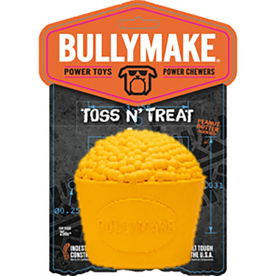 Bullymake Toss N' Treat Popcorn Rubber Toy