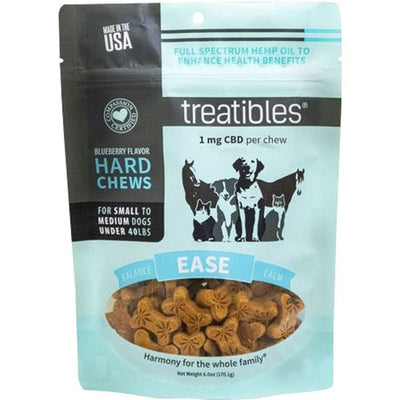 Treatibles Hemp Wellness Hard Chews Ease