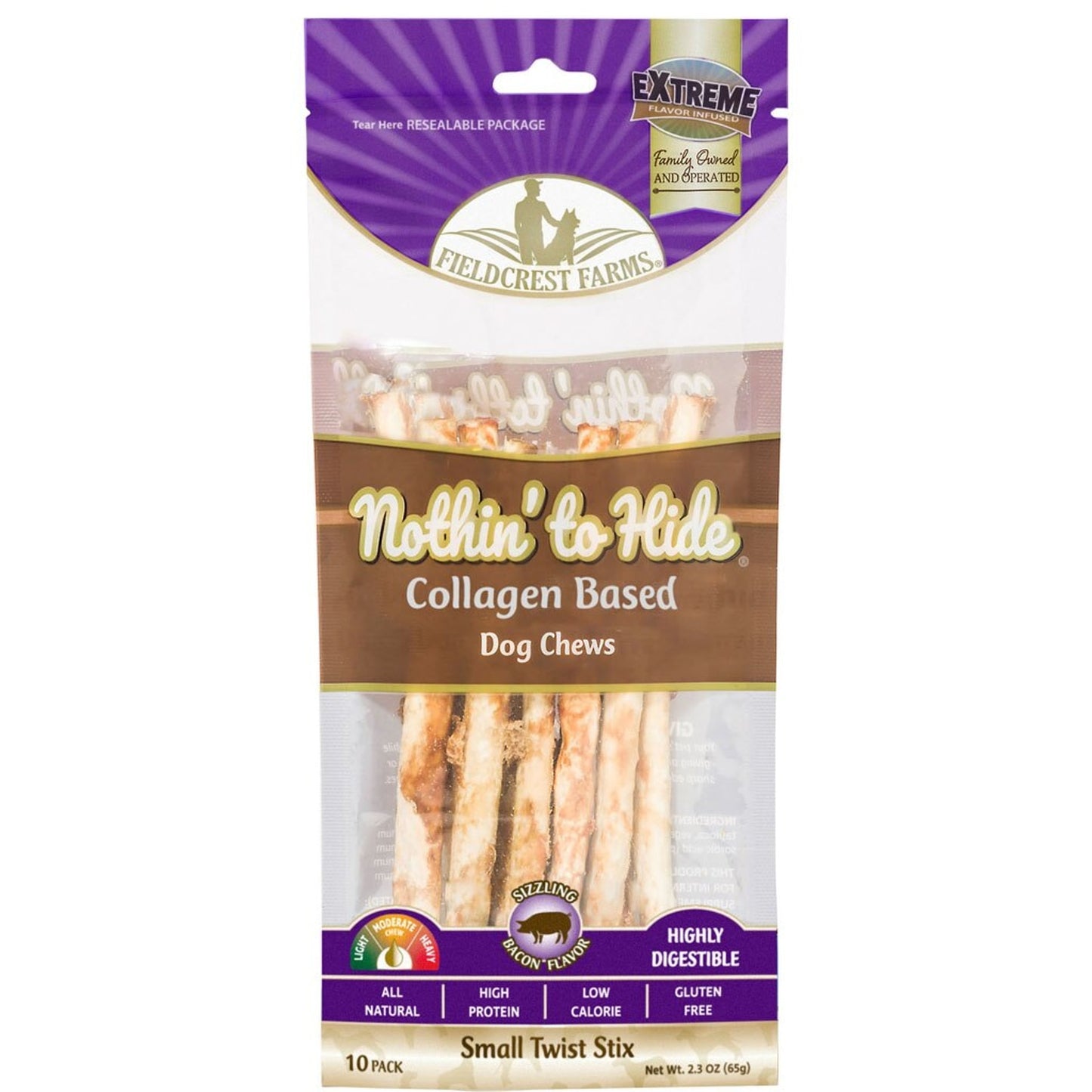 Nothin' To Hide Rawhide Alternative Twist Stix