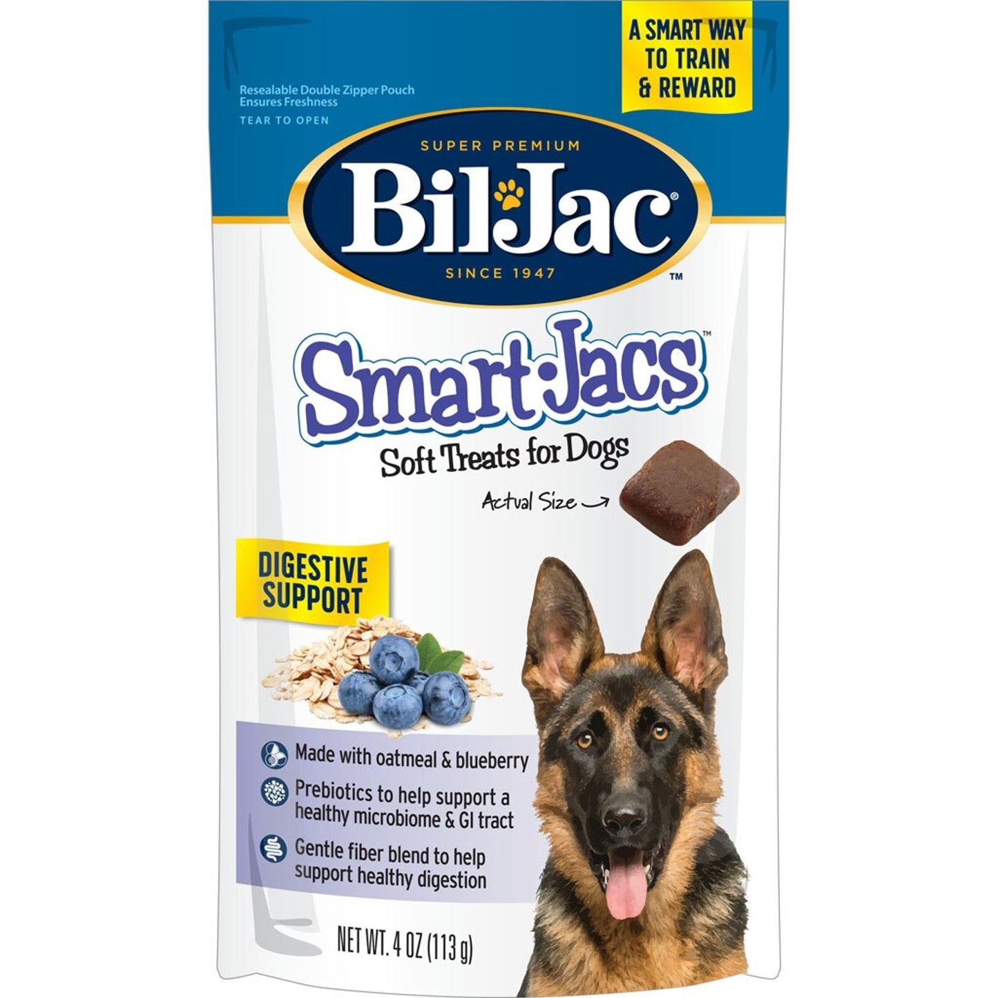 Bil-Jac Smart Jacs Digestive Support Dog Treats
