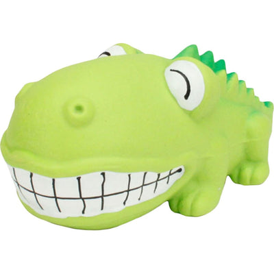 Rascals Big Head Alligator Grunt Dog Toys