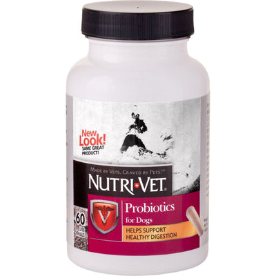 Nutri-Vet Probiotics Capsules For Dogs