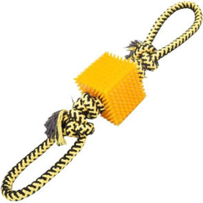 Snugarooz Tug N' Cube Dog Toy