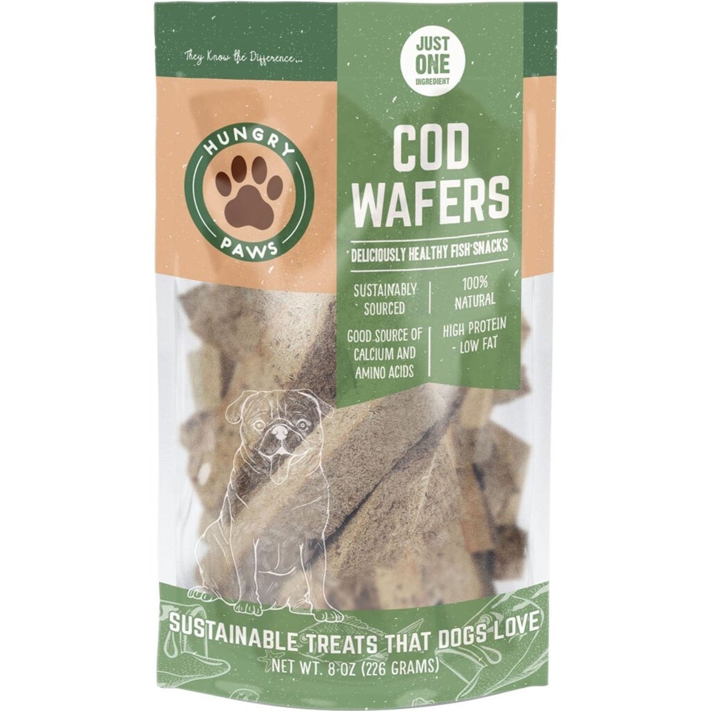 Hungry Paws Wafers Single Ingredient Treat