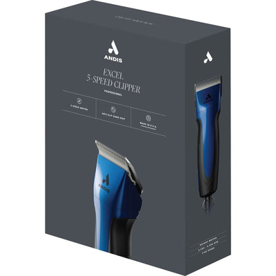 Andis Excel 5 Speed Clipper W/#10 Blade