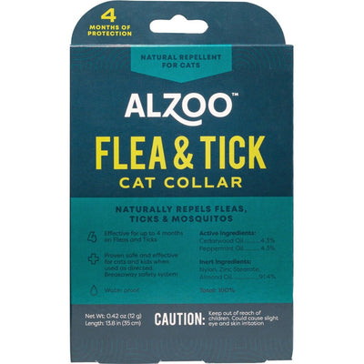 Alzoo Plant Based Flea & Tick Collar Cat
