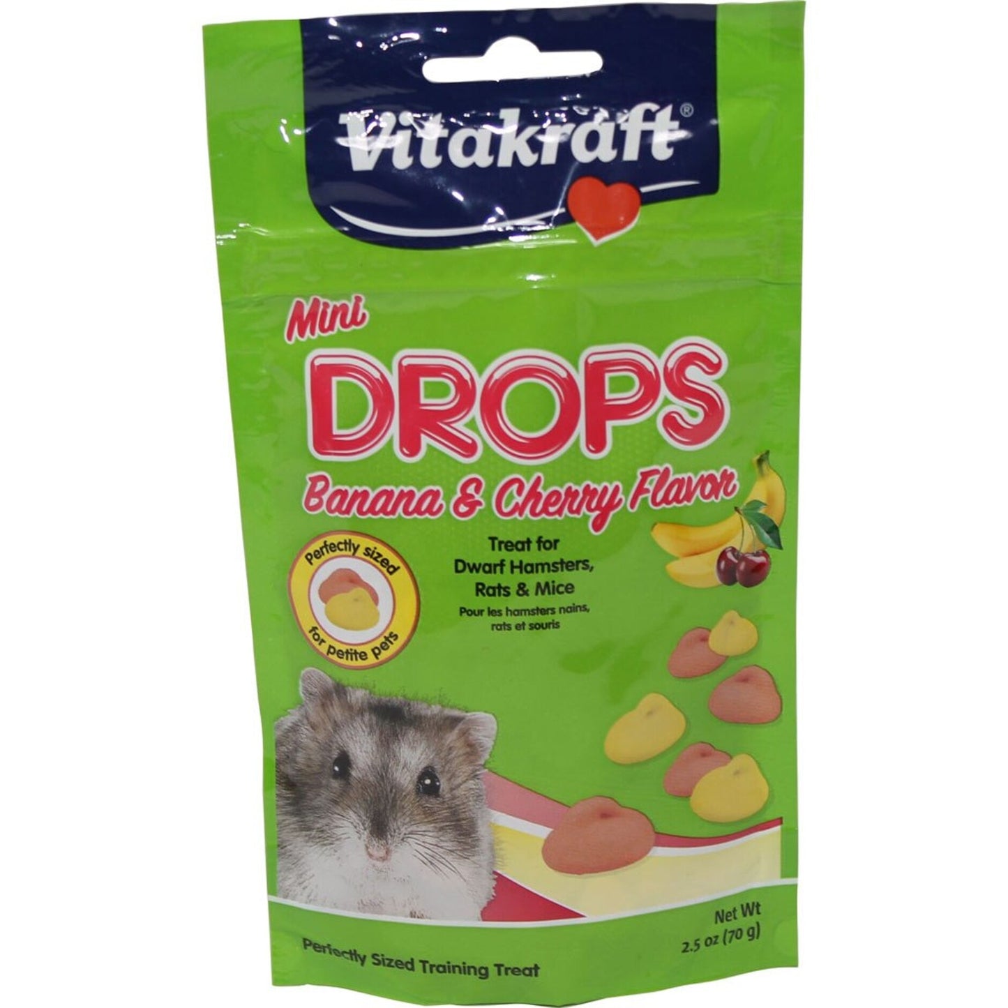 Vitakraft Mini Drops Dwarf Hamster Treats