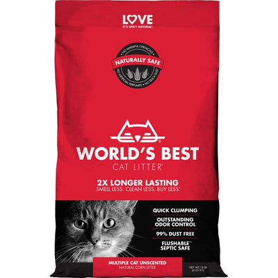 World'S Best Cat Litter Multiple Cat Clumping