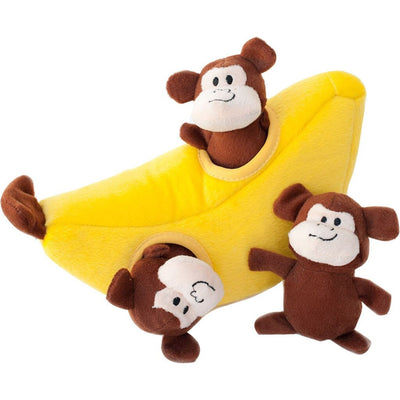 Zippypaws Burrow Monkey 'N Banana