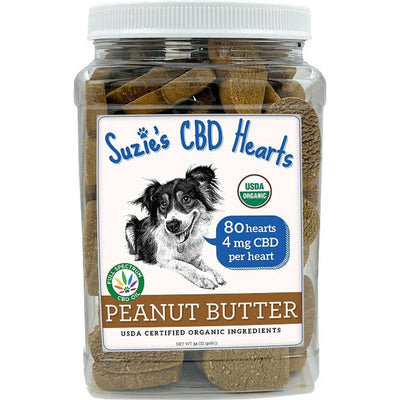 Suzie'S Cbd Hearts For Dogs Bulk Jar
