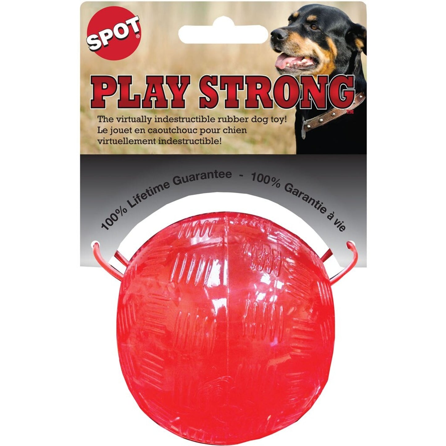Spot Play Strong Rubber Ball