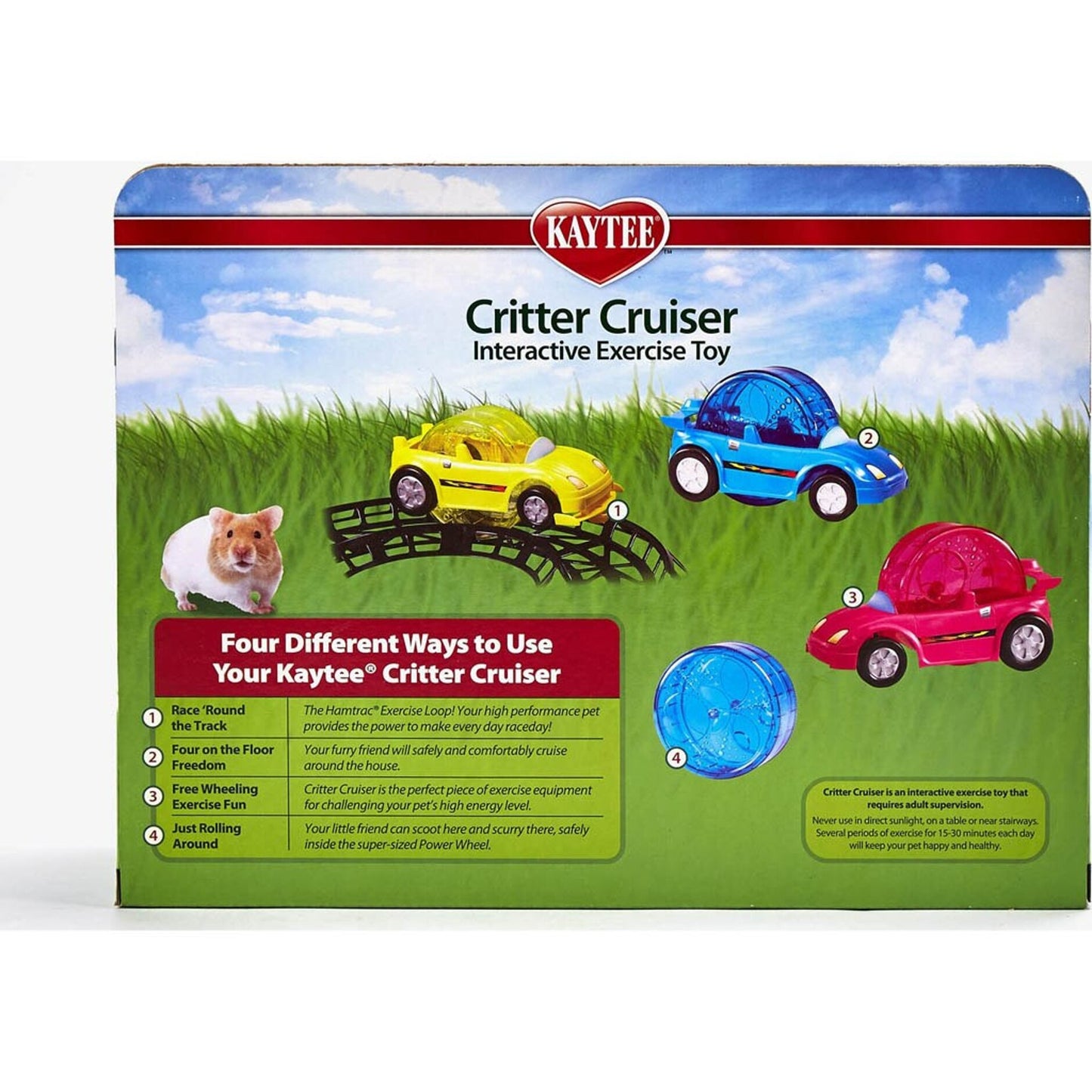 Kaytee Critter Cruiser Interactive Exercise Toy