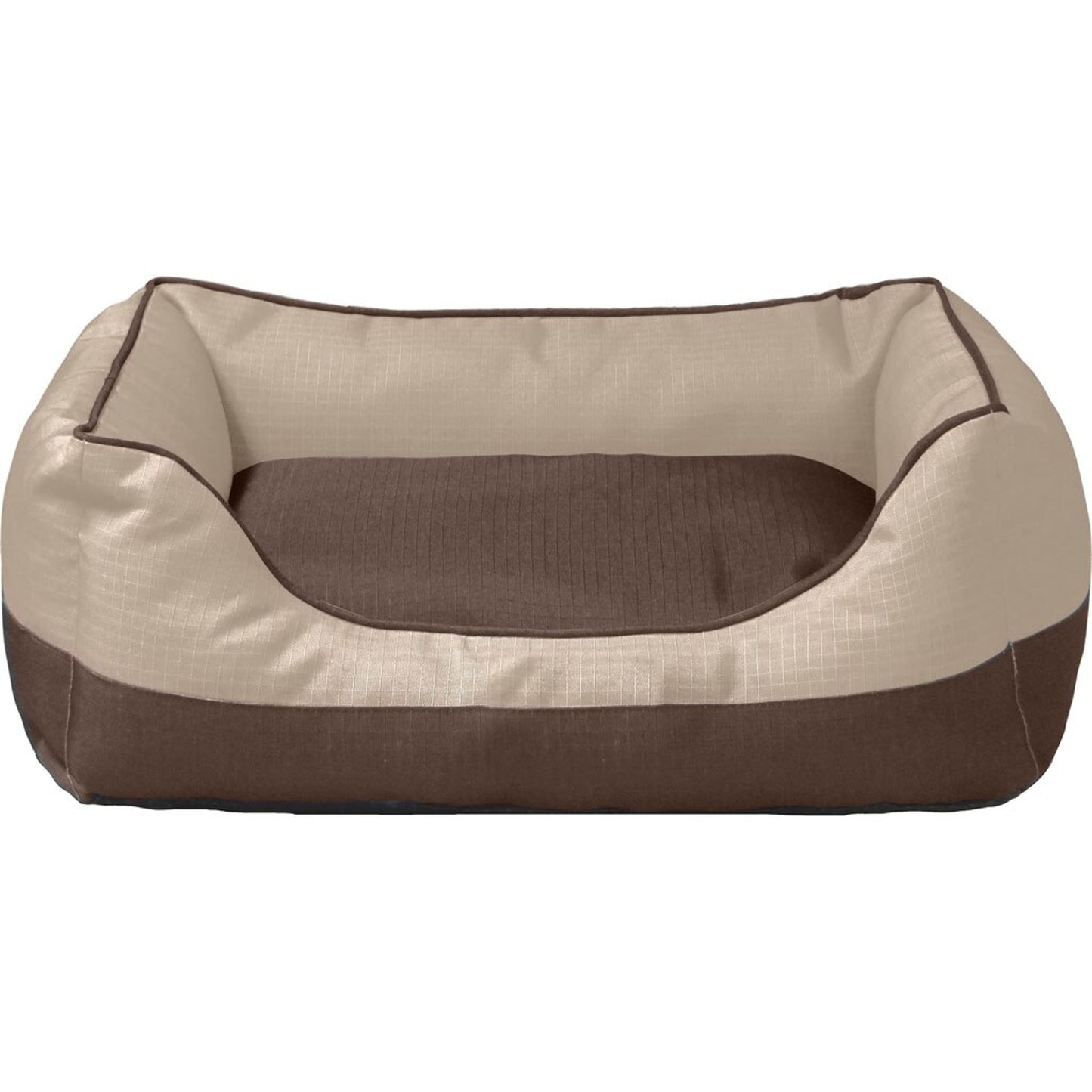 Sleep Zone 2 Tone Plush Bed