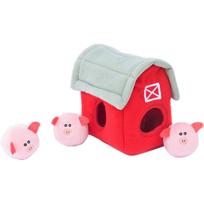 Zippypaws Burrow Barn With Pig Bubble Babies