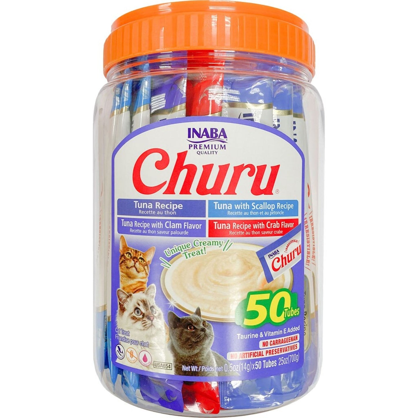 Inaba Churu Puree Cat Treats Variety Pack
