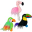 Multipet Margaritaville Birds Plush Dog Toys