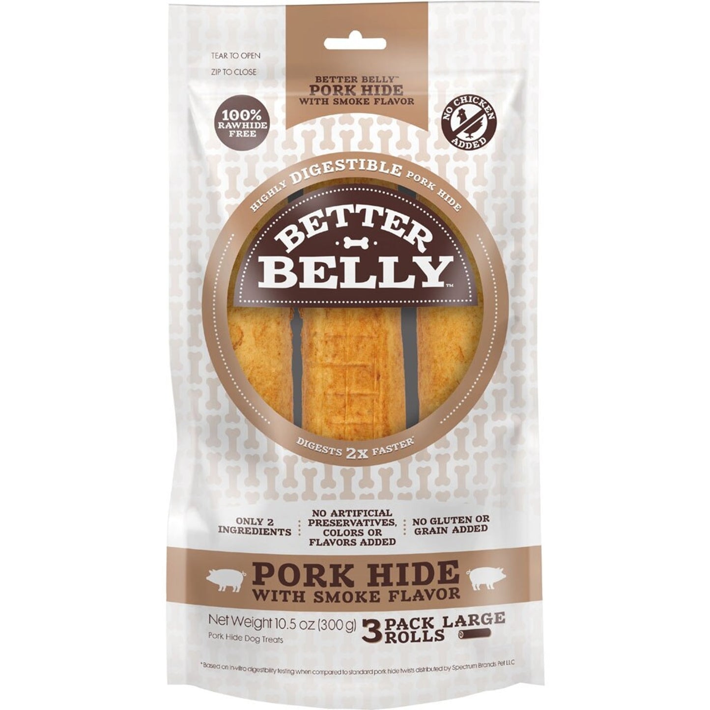Better Belly Porkhide Roll