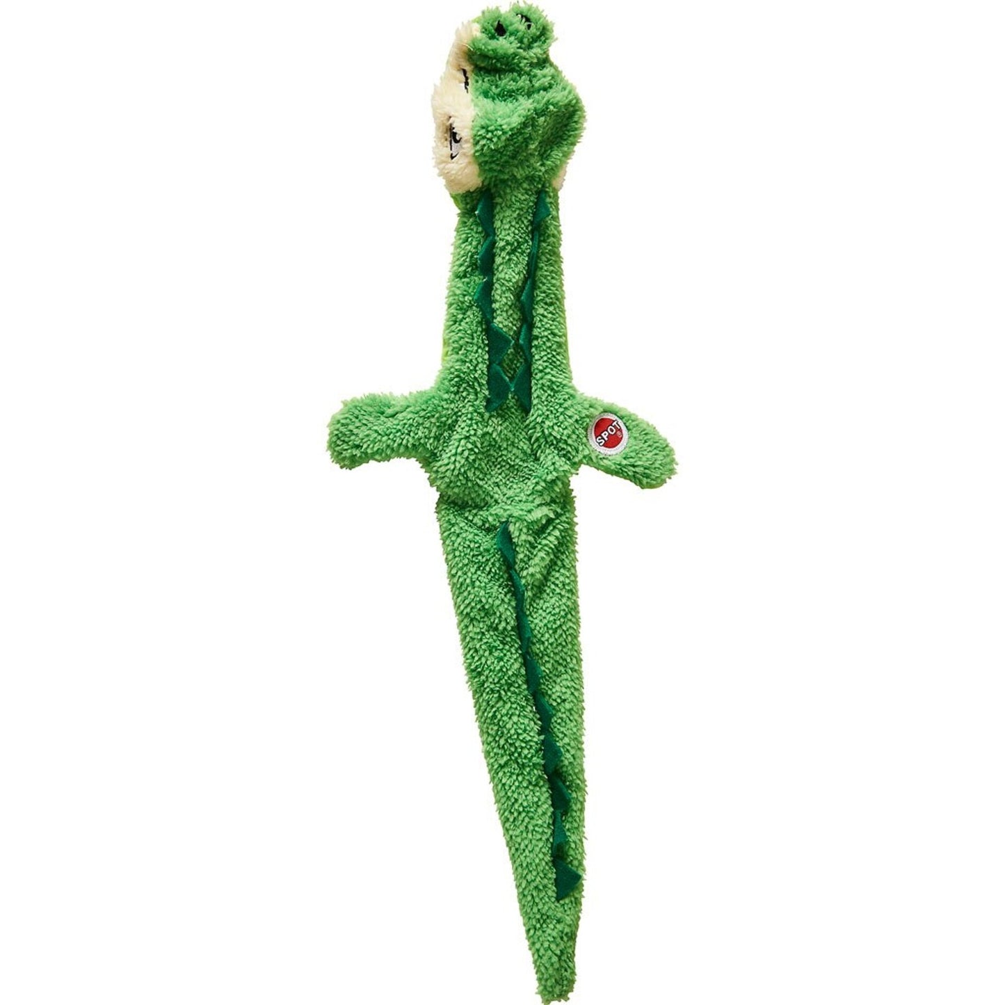 Love The Earth Crocodile Stuffing Free Dog Toy