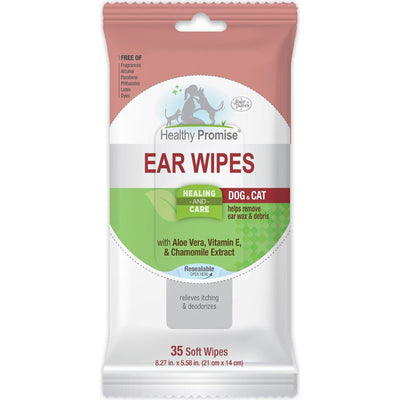 Healthy Promise Ear Wipes For Dogs & Cats