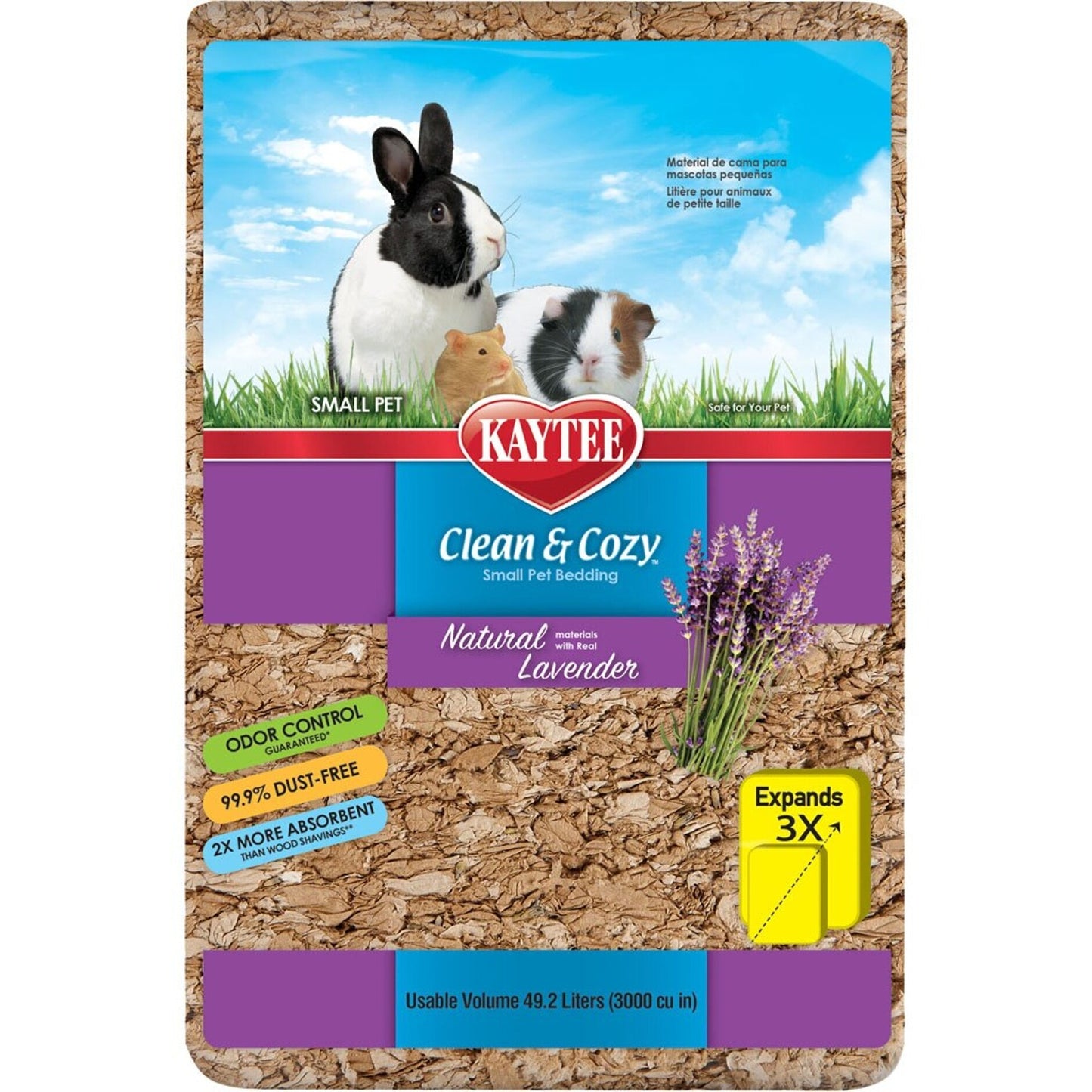 Clean & Cozy Natural Small Pet Bedding