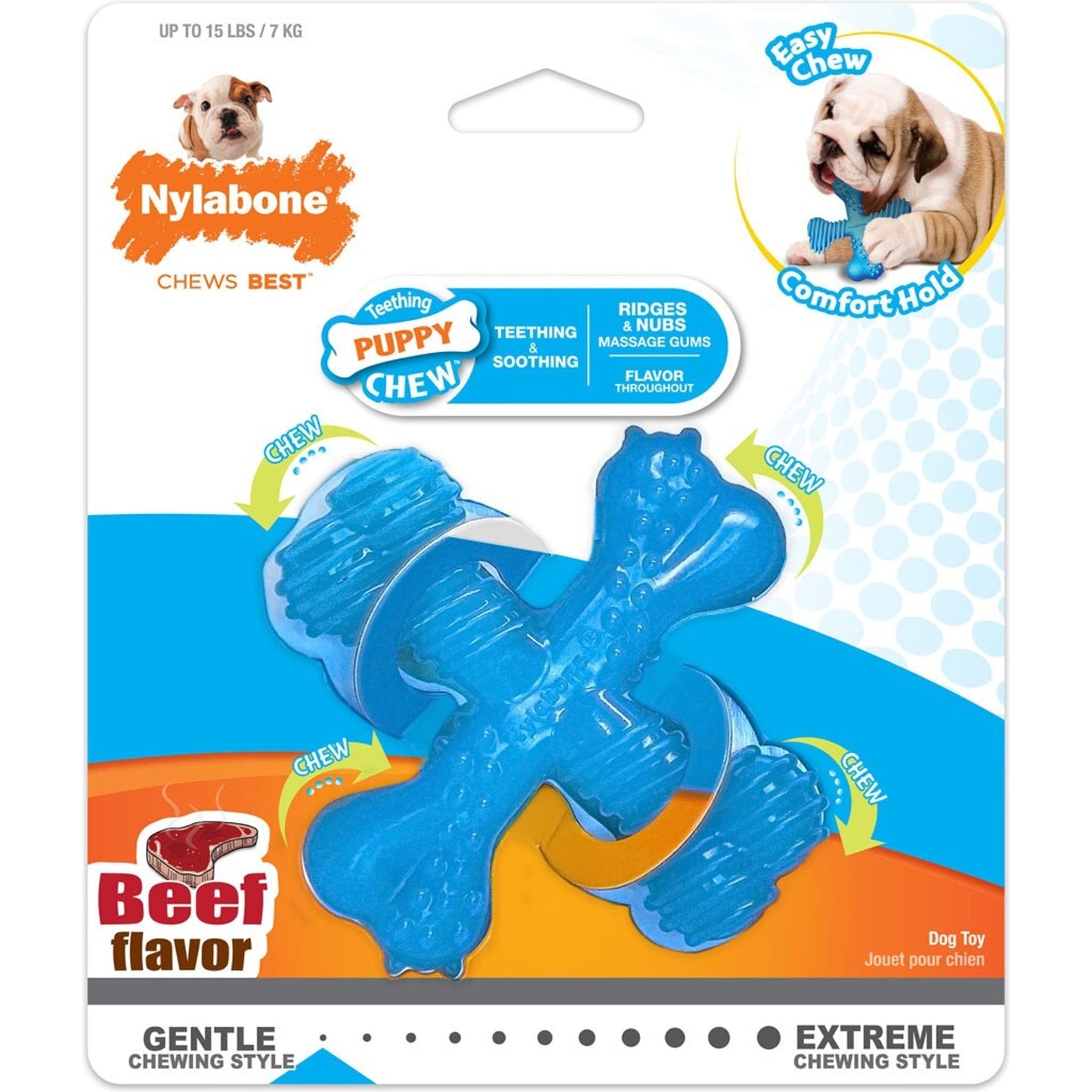 Nylabone Puppy Chew X Bone