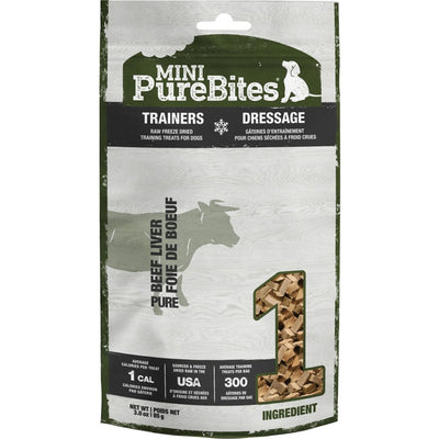 Purebites Freeze Dried Mini Trainers Dog Treats