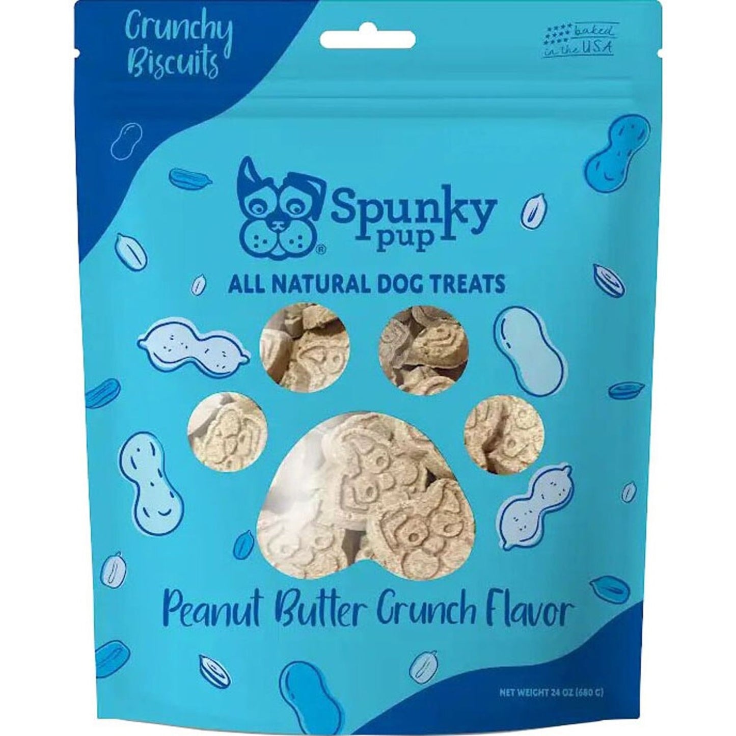 Spunkypup Crunchy Biscuit Dog Treats