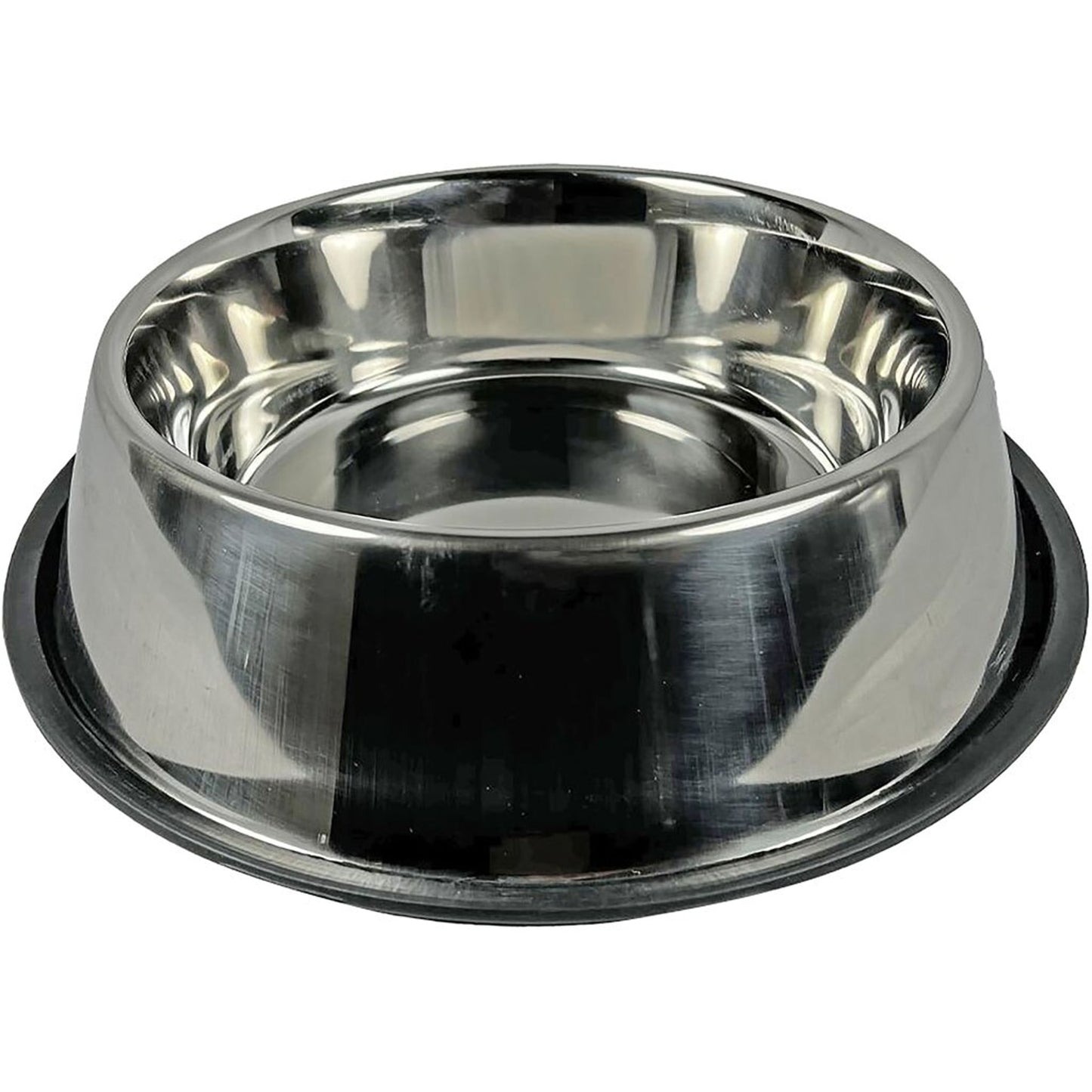 Non-Tip Stainless Steel Dog Bowl