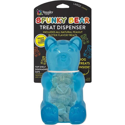 Spunkypup Spunky Bear Treat Dispenser W/ Treats