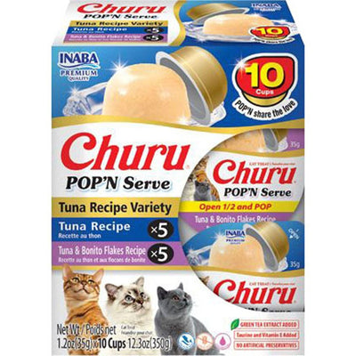 Inaba Churu Pop'N Serve Variety Pack Cat Treat