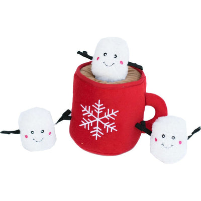 Zippypaws Holiday Burrow Hot Cocoa