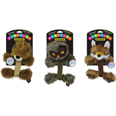 Spunkypup Wibbleez Outdoors Combo Plush Tug Toy