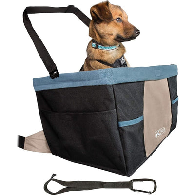 Kurgo Rover Dog Booster Seat With Seatbelt Tether