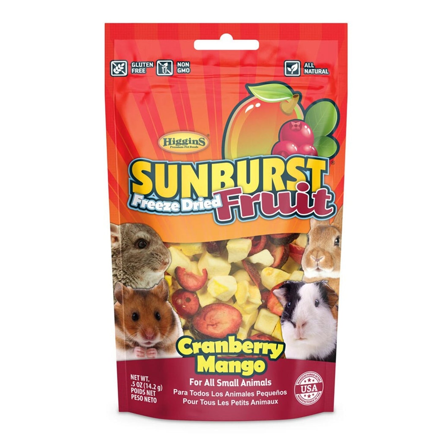 Sunburst Freeze Dried Fruit Small Animal Treat
