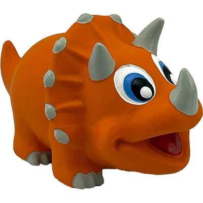 Naturflex Triceratop Latex Dog Toy